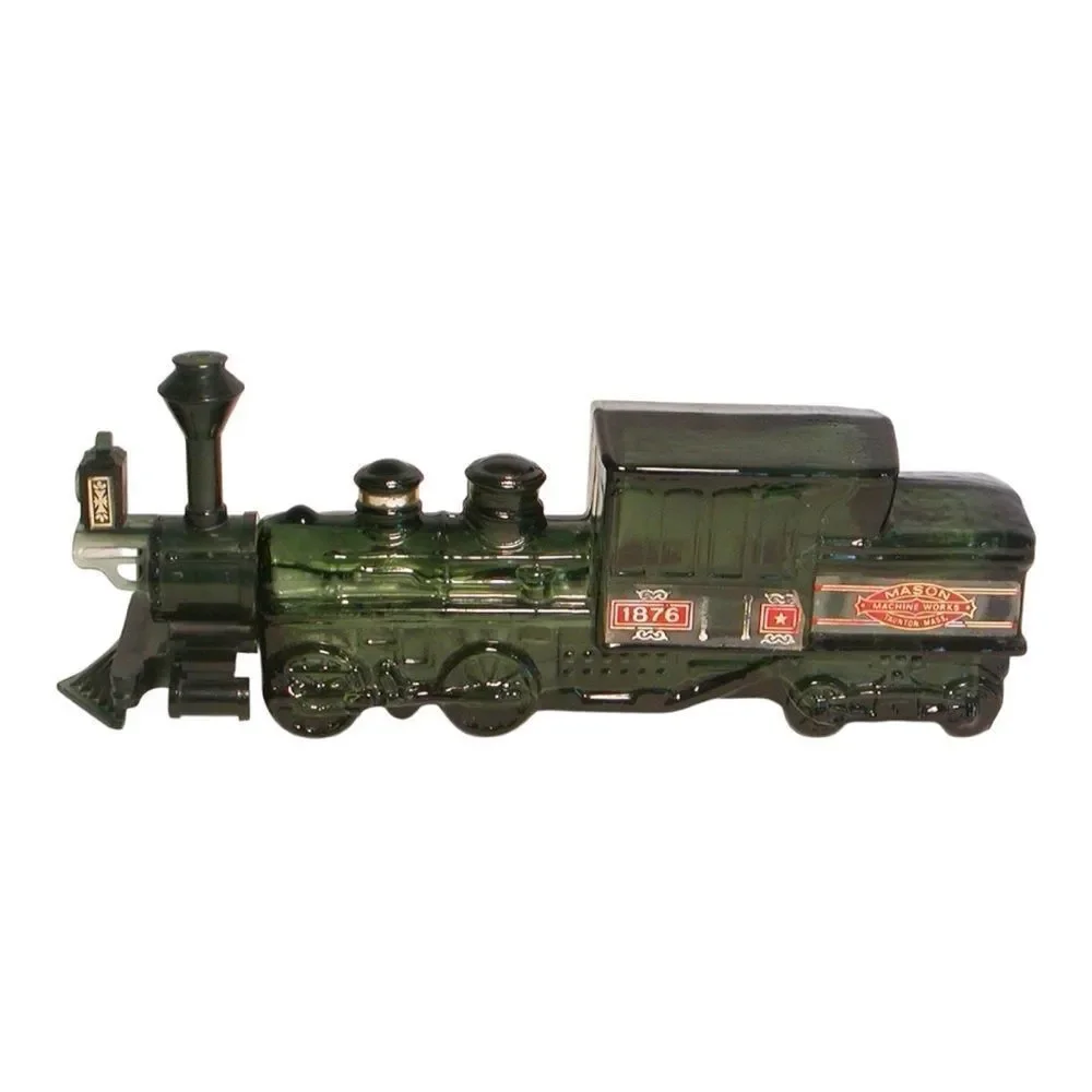 AVON Decanter 1876 CENTENNIAL EXPRESS STEAM ENGINE Wild Country After Shave Full